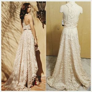 NICOLE BAKTI 6746 HI LOW GOWN